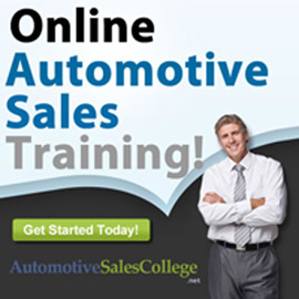 Automotive Sales College - Online Sales Process